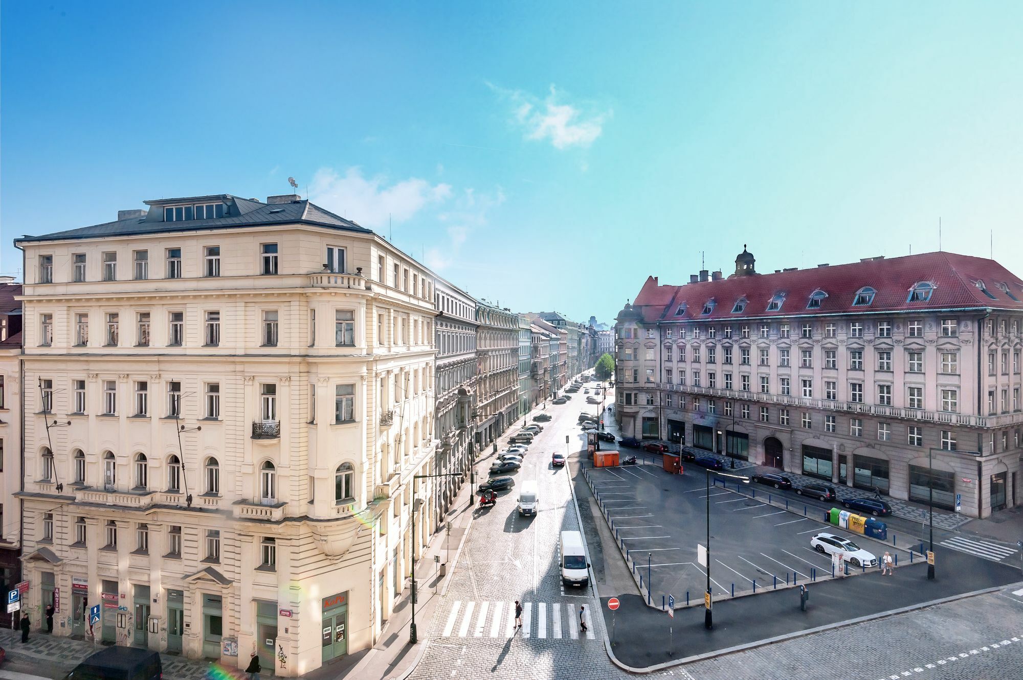 Slovansky Dum Boutique Apartments Prag Exterior foto